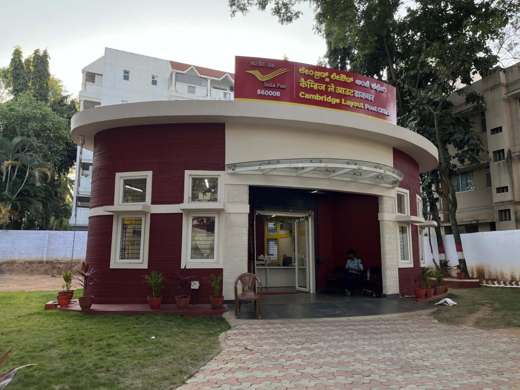 india's first 3d printed post office